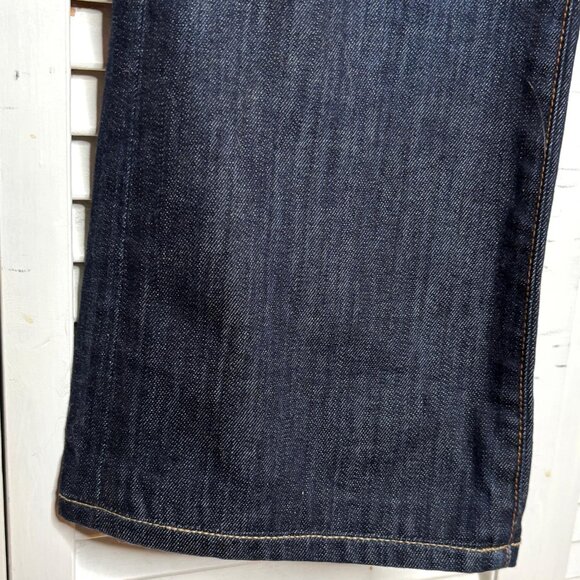 Citizens of Humanity Faye Maternity Bootcut Jeans Belly Panel 28 Hemmed 27 1/4" - Picture 2 of 9